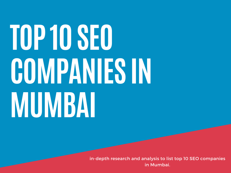 Top 10 SEO Companies in Mumbai
