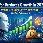 AI for Business Growth in 2026: What Actually Drives Revenue (Not Just Automation)