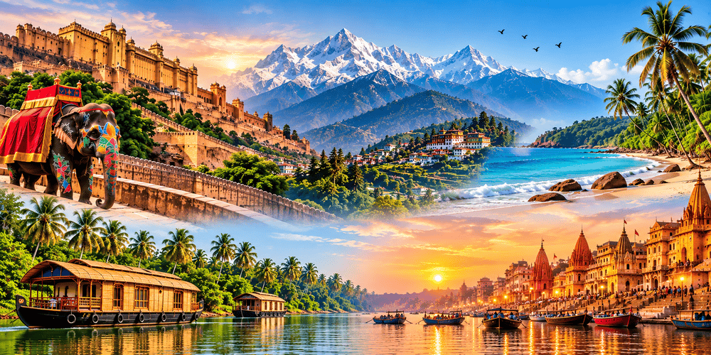 Top India Tourist Places 2026