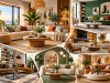 Modern living room interiors